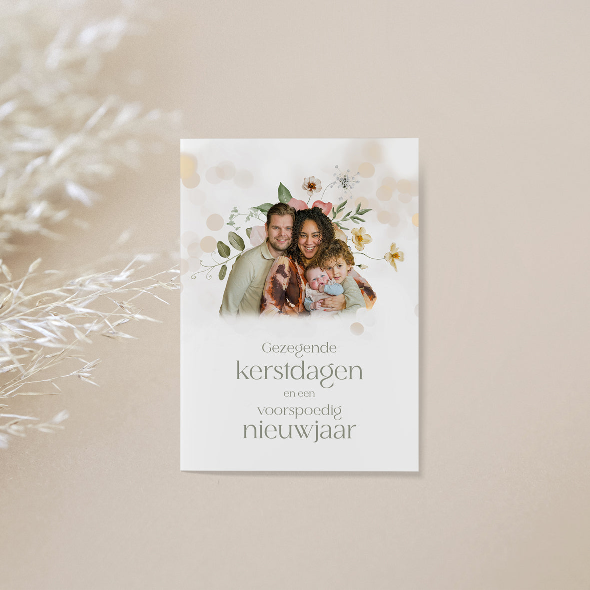 Gepersonaliseerde kerstkaart