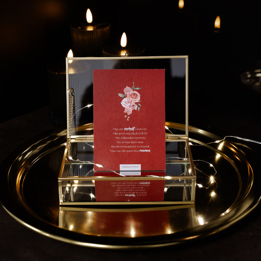 Kerstkaart Lofzang van Maria:1