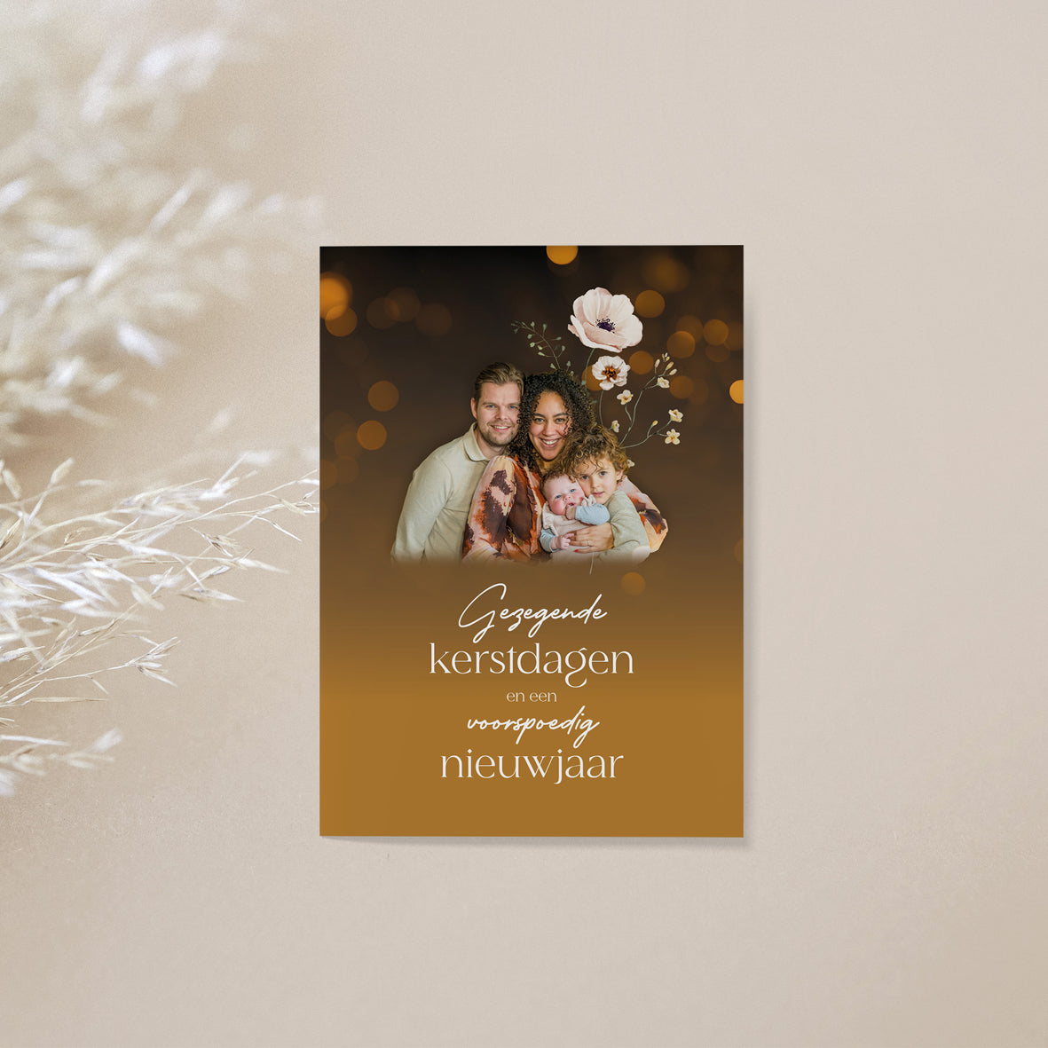 Gepersonaliseerde kerstkaart