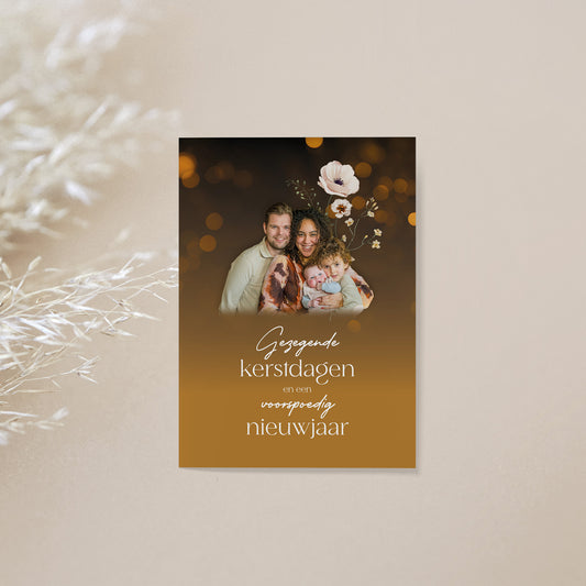 Gepersonaliseerde kerstkaart